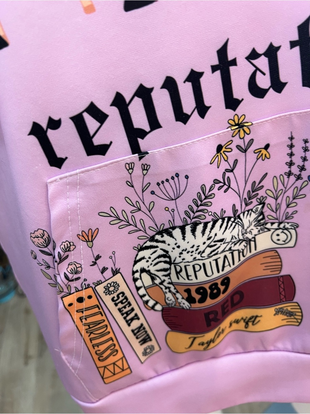 Graphic Hoodie Sweatshirt with Music-Inspired Prints Taylor Swift in her era - Picture 6 of 16